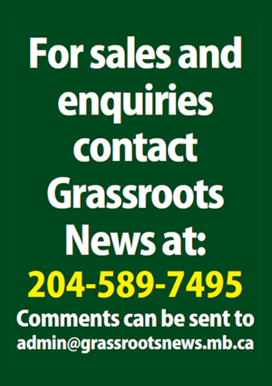 For sales and equiries contact ˮƵ at: 204-589-7495. Comments can be sent to admin@grassrootsnews.mb.ca.